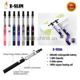 Colorful e-slim e-cigarette