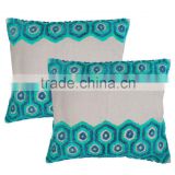 Cotton Square Geometric Cushion Cover Cotton Linen Throw Pillow Cover Cushion Wholesale Supplier