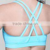 Women Sport Bra Beautiful Back Cross Professional Sport Bra Running Sport Bra Moisture Absorption the Bra Breathable thumbnail-3