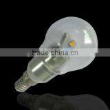High Quality&Low Price UL CUL EMC ETL Dimmable 3w 360 Degree E14/E26/E27/B22 Led Scent Candle With Epistar Chip thumbnail-1