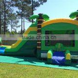 Tropical Water Slide Selling,Inflatable BOUNCING Combo for Child,Forest Bouncy House With Water Slide Rentals