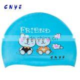 CNYE 2015 Best Selling Swimming Cap Kids Swim Cap Custom Printed Child Swimming Cap thumbnail-4