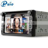 High Quality 6.2 Inch Touch Screen Double Din Car Stereo With DVD Bluetooth Radio USB SD AUX 2 Din Multimedia System With GPS thumbnail-2