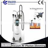 Professional Cellulite Removal With Vacuum RF Body Slimming Beauty Machine