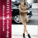 2015 HOT Fashion High Quality Brown Lady's Fashion Women Overcoat thumbnail-4