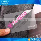 Making Pvc Transparent Card With Magnetic Stripe