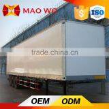 Tri-axle Dual Wheel Van Type Strong Utility Box Trailer thumbnail-4