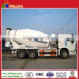 SINOTRUK HOWO Chassis 8cbm 10cbm 12cbm Cement Mixer Truck Semi Trailer for Sale thumbnail-4