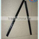 1.8m Black Painted Israel y Fence Post thumbnail-4