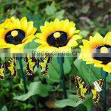 Solar Fluttering Butterfly With Sunflower Flying Butterfly Sunflower Fluttering Butterfly Garden Decoration Solar Butterfly thumbnail-6