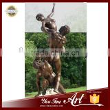 Classical David Garden Bronze Nude Statue