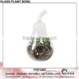 Hanging Glass Flower Pot For Decoration YGF1307 thumbnail-1