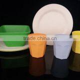 Bamboo Fiber Round Shape Tableware/dinnerware Sets thumbnail-6