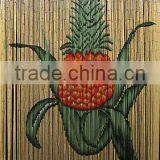 High Quality Best Selling Bamboo Door Curtain With Big PineAple in Viet Nam thumbnail-1