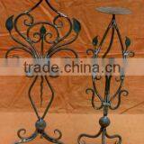 Designer Wrought Iron Candle Holder,Antique Cast Iron Candle Holder thumbnail-1