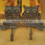 The England Style Antique Cast Iron Animal Wall Coat Hook thumbnail-1