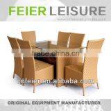 A6007CH Outdoor Rattan Furniture Outdoor Wrought Iron Table thumbnail-1
