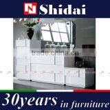 Double Dresser Chest 6 Drawer Modern Furniture Storage White Entryway Organizer T-39 thumbnail-1