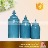Different Size Kitchen Blue Porcelain Jar thumbnail-1