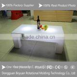 Fashionable Led Rectangular Table, Led Luminous Plastic Table, Led Cafe Furniture thumbnail-4