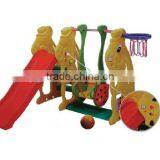 Hot Popular Sale Combination Indoor Plastic Slide And Swing Slide Indoor Kids Toys Supplier in Malaysia (A-19304) thumbnail-5