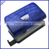 2 Hole Transparent Plastic Make Paper Hole Punch With Lock Device thumbnail-1