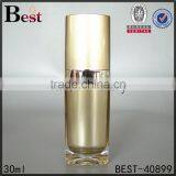 Series Set 15ml 30ml 50ml Bottle Special Triangle Shape Gold Plastic Acrylic Bottle Luxury Cosmetic Jars for Cream Lotion thumbnail-3