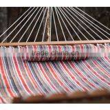 Quilted Polyster Outdoor Deluxe Stripe Double Hammock thumbnail-4