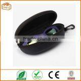 6.30"*3.35"*2.56" Zipper Eye Glasses Sunglasses Hard Case Box Portable Protector Black thumbnail-4