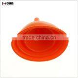 11002 3pcs New Design Silicone Folding Funnel/foldable Funnel thumbnail-2