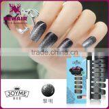 New Air Strip Pattern Printed Nail Stickers Polished Wrap Colorful Nail Foils thumbnail-1