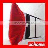 UCHOME Cheap Wholesale Christmas Santa Chair Cover Wholesale Chair Covers Non-Woven Christmas Chair Cover thumbnail-2