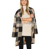 OEM Service Plus Size 100% Wool Women's Coat Keepwarmer thumbnail-6