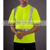 hi Vis Polo Shirt Short Sleeve Polo Shirt Reflective T-shirt thumbnail-2