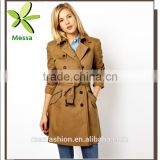 China Custom-made Winter Coat,OEM Brand Fashionable Lady Coat,2015 Hot-sale Trench Coat for women