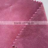 Pu Double Flocking Leather, Textile Fabric With Focking Leather for Shoes thumbnail-2