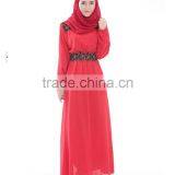 Ourself Factory Wholesale Latest Design Long Sleeve Muslim Evening Dress thumbnail-2
