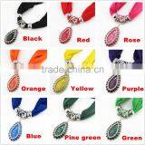 Cheap Acrylic Turquoise Pendant Jewelry Scarves Women Style Long Wrap Scarves 2016 Pendant Scarves thumbnail-1