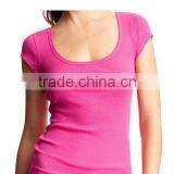 WOMEN'S SCOOP NECK TOP