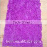 High Quality White Tanned Rabbit Fur Skin Plate for Coat thumbnail-2