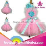 Ballet Princess Flower Baby Girl Fluffy Dress For Children Wear Kids Dresses LBE4092226 thumbnail-4