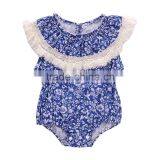 S60663B 2017 Summer Fashion Girls Baby Tassel Triangle Climbing Cotton Clothes Kids Bodysuit thumbnail-2