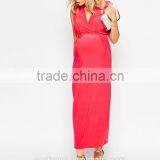 Fashion Cut-out Detailing Maternity Party Dresses for Pregnant Women thumbnail-5