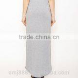 Plus Size Women Plain Long Maxi Maternity Skirt thumbnail-3