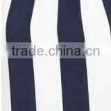 Sleeveless Stripe Long Chiffon Dress Guangzhou Clothing Manufacture With Good Quanlity thumbnail-5