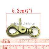 Cheap Antique Bronze Metal Swivel Keychain With Lobster Claw Clasp thumbnail-2