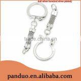 30Pcs/pack New Design Silver Tone Key Chains & Key Rings thumbnail-1