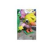 Custom Cartoon Vivid Animal Fiberglass Statues for Amusement Park thumbnail-1