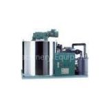 -8 Degree  Automatic Seawater Ice Machine , Air-cooled 3t/d , 316SS