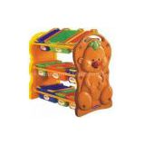 Multifuntional Kids Playroom Furniture Wooden Toy Classified Shelf